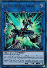 Triple Burst Dragon [EXFO-EN044] Ultra Rare | Galactic Gamez