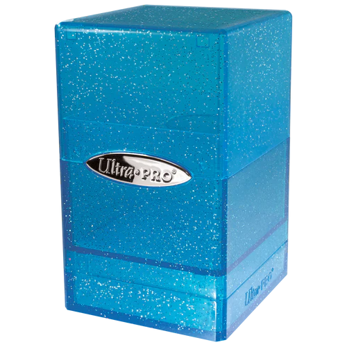 Glitter-Blue Satin Tower | Galactic Gamez