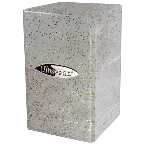 Glitter-Clear Satin Tower | Galactic Gamez