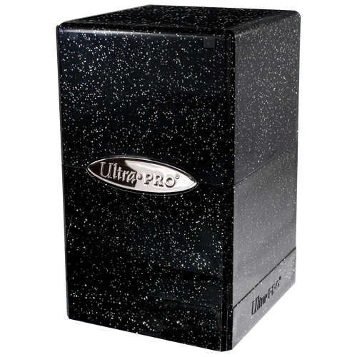 Glitter-Black Satin Tower | Galactic Gamez