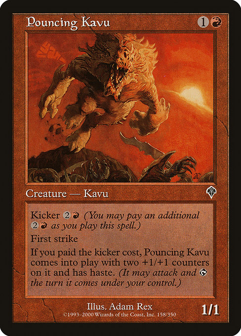 Pouncing Kavu [Invasion] | Galactic Gamez