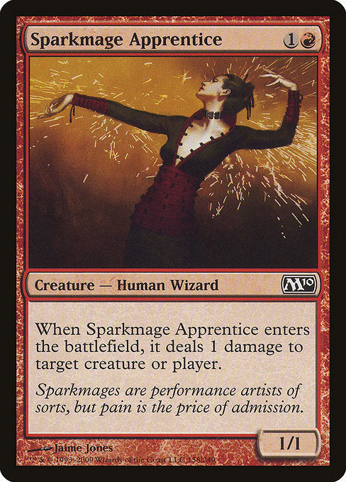 Sparkmage Apprentice [Magic 2010] | Galactic Gamez