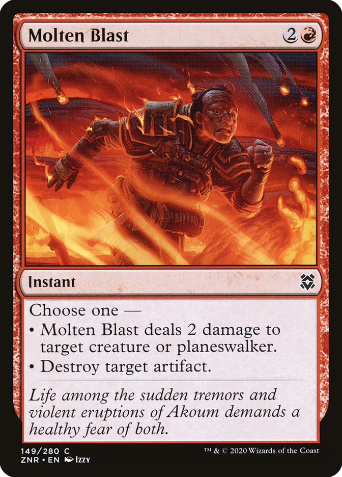 Molten Blast [Zendikar Rising] | Galactic Gamez