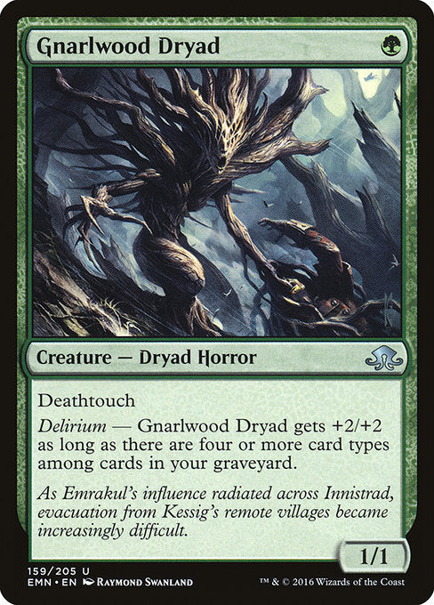 Gnarlwood Dryad [Eldritch Moon] | Galactic Gamez