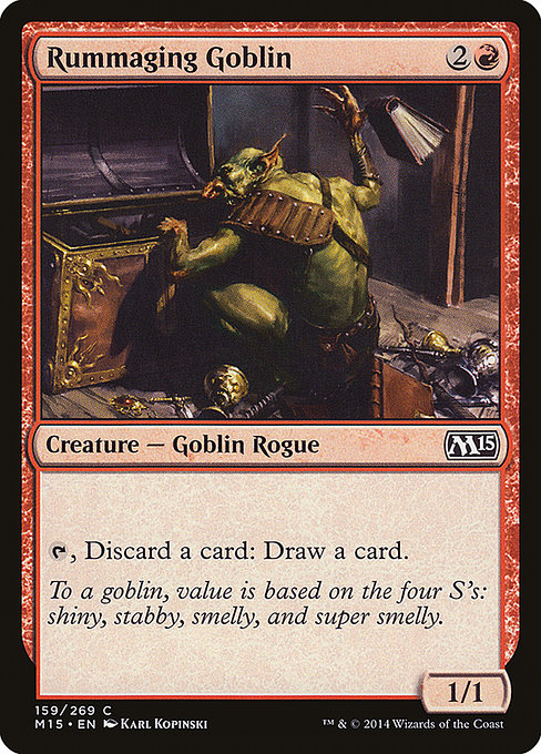Rummaging Goblin [Magic 2015] | Galactic Gamez