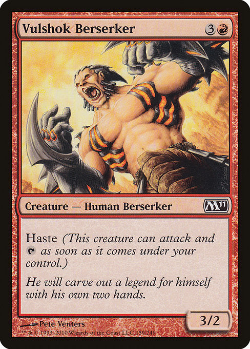 Vulshok Berserker [Magic 2011] | Galactic Gamez