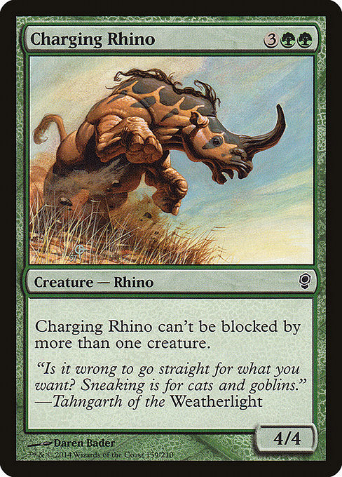 Charging Rhino [Conspiracy] | Galactic Gamez