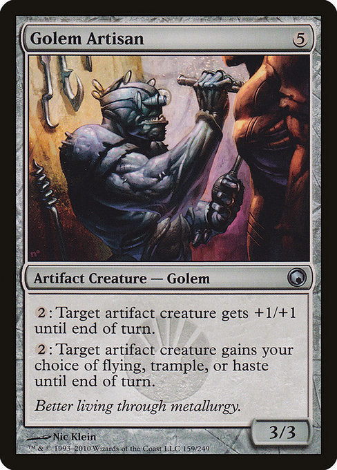 Golem Artisan [Scars of Mirrodin] | Galactic Gamez