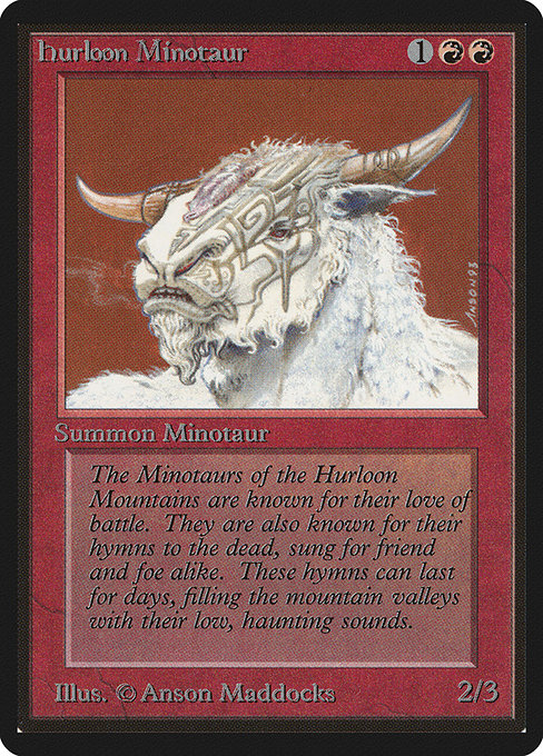 Hurloon Minotaur [Limited Edition Beta] | Galactic Gamez