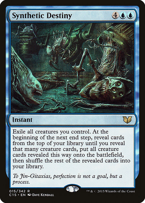 Synthetic Destiny [Commander 2015] | Galactic Gamez