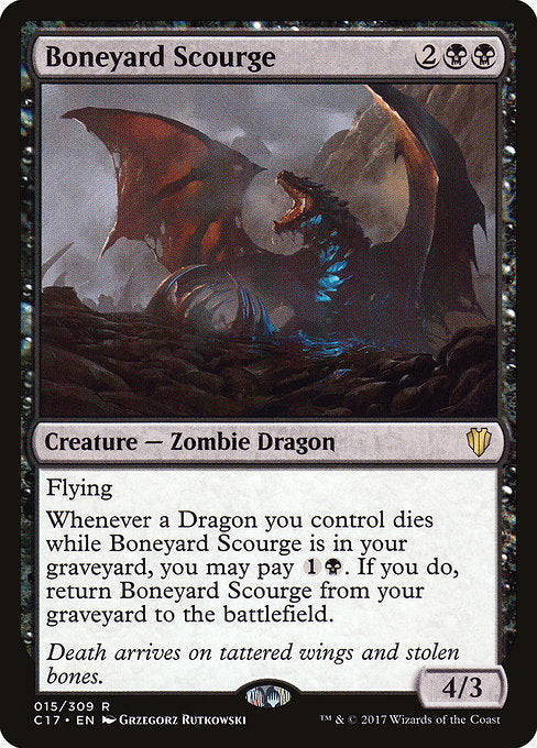 Boneyard Scourge [Commander 2017] | Galactic Gamez
