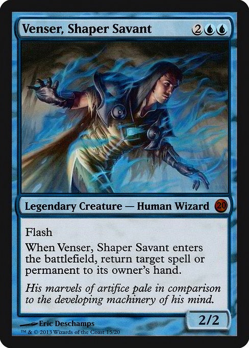 Venser, Shaper Savant [From the Vault: Twenty] | Galactic Gamez