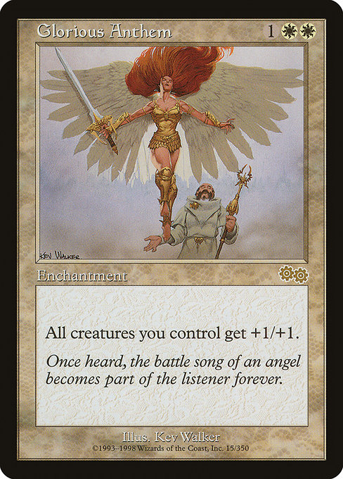Glorious Anthem [Urza's Saga] | Galactic Gamez
