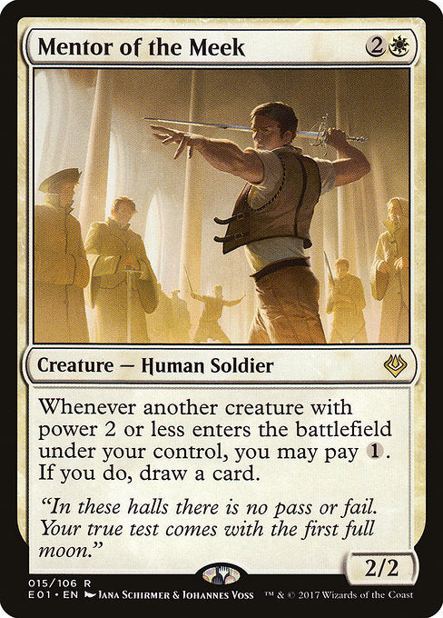 Mentor of the Meek [Archenemy: Nicol Bolas] | Galactic Gamez