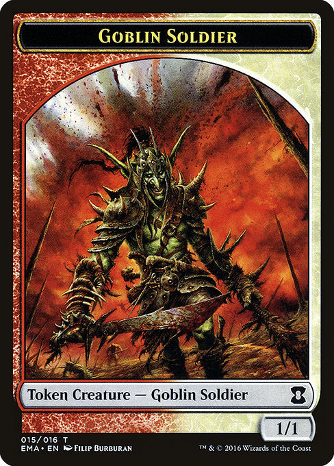 Goblin Soldier [Eternal Masters Tokens] | Galactic Gamez
