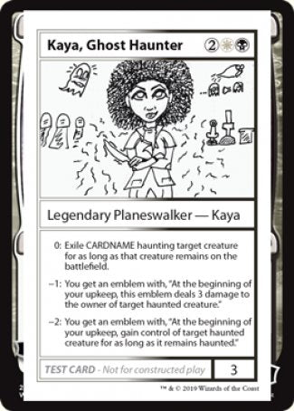 Kaya, Ghost Haunter (2021 Edition) [Mystery Booster Playtest Cards] | Galactic Gamez