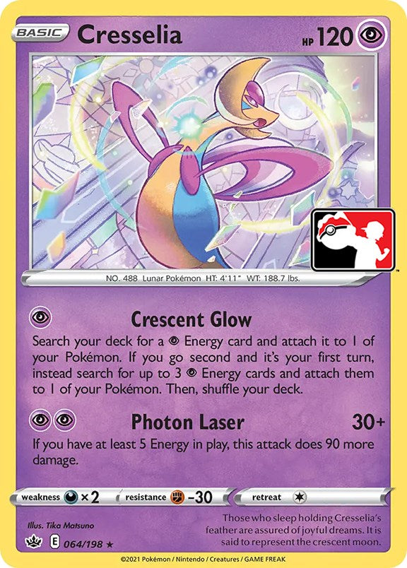 Cresselia (064/198) [Prize Pack Series One] | Galactic Gamez