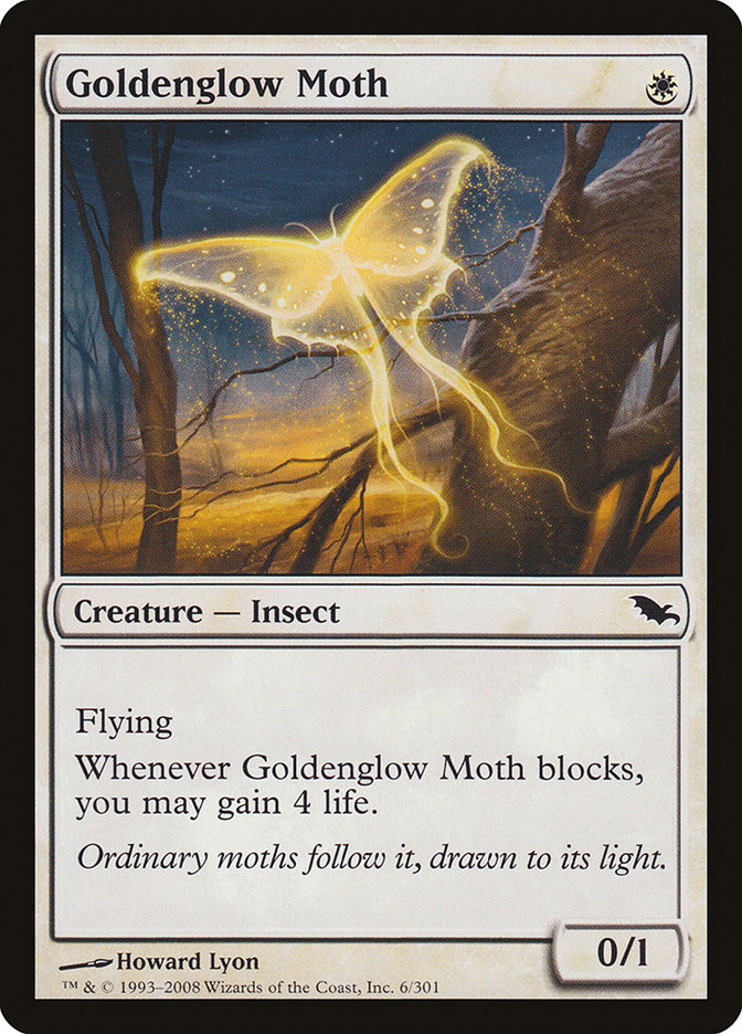 Goldenglow Moth [Shadowmoor] | Galactic Gamez