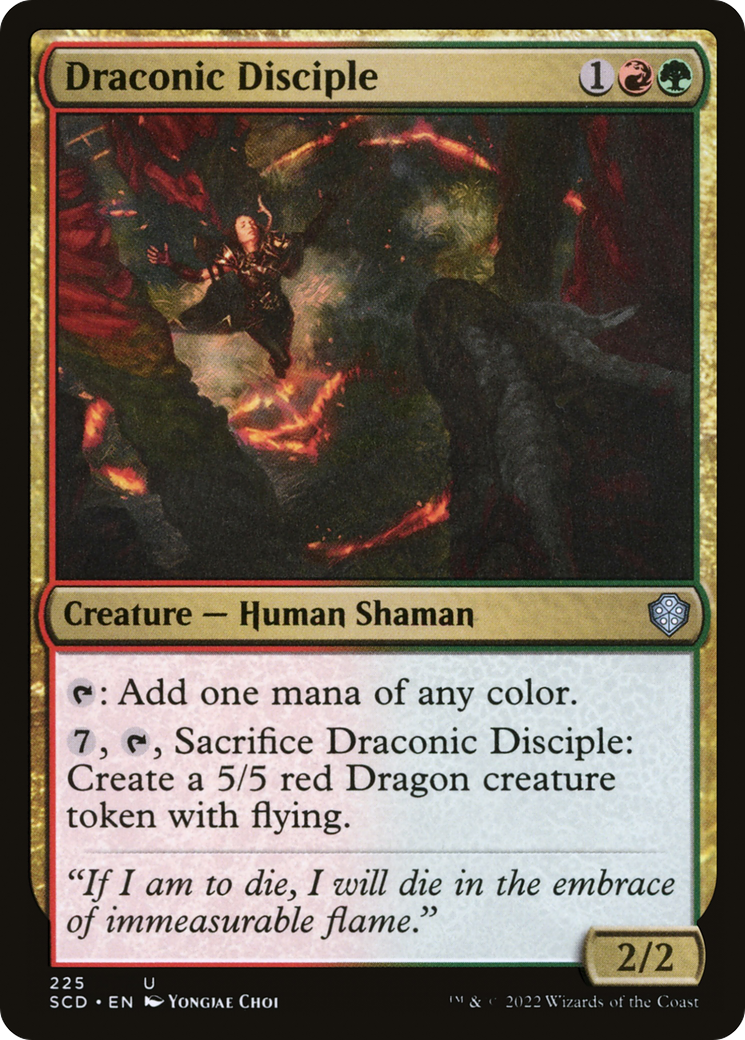 Draconic Disciple [Starter Commander Decks] | Galactic Gamez