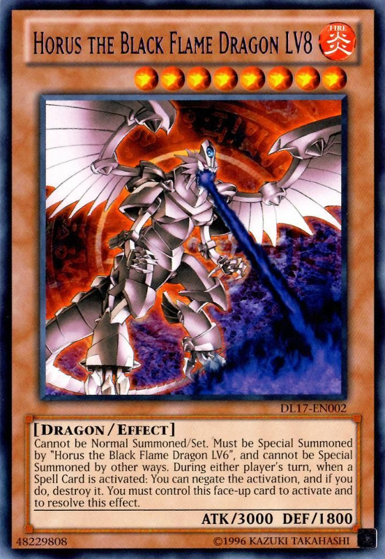 Horus the Black Flame Dragon LV8 (Purple) [DL17-EN002] Rare | Galactic Gamez
