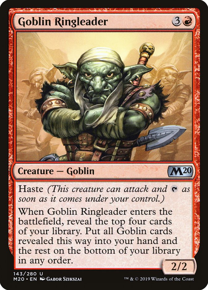 Goblin Ringleader [Core Set 2020] | Galactic Gamez