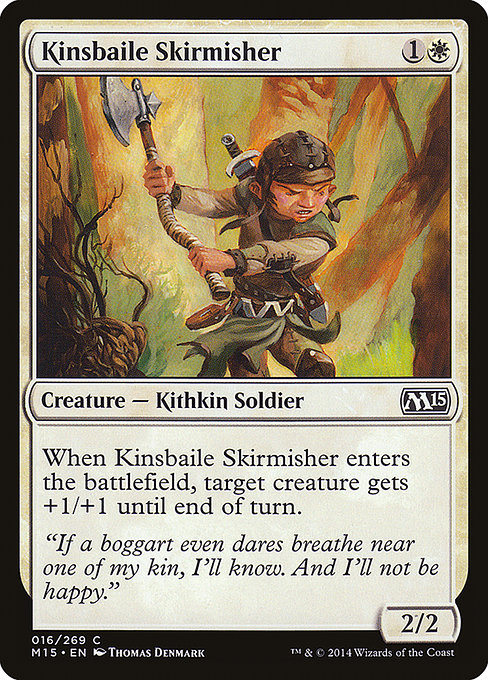Kinsbaile Skirmisher [Magic 2015] | Galactic Gamez