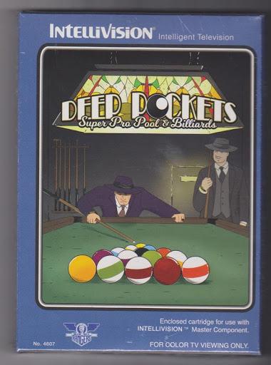 Deep Pockets Super Pro Pool & Billiards - Intellivision | Galactic Gamez