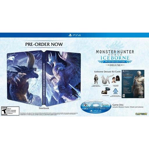 Monster Hunter: World Iceborne Master Edition [Deluxe] - Playstation 4 | Galactic Gamez