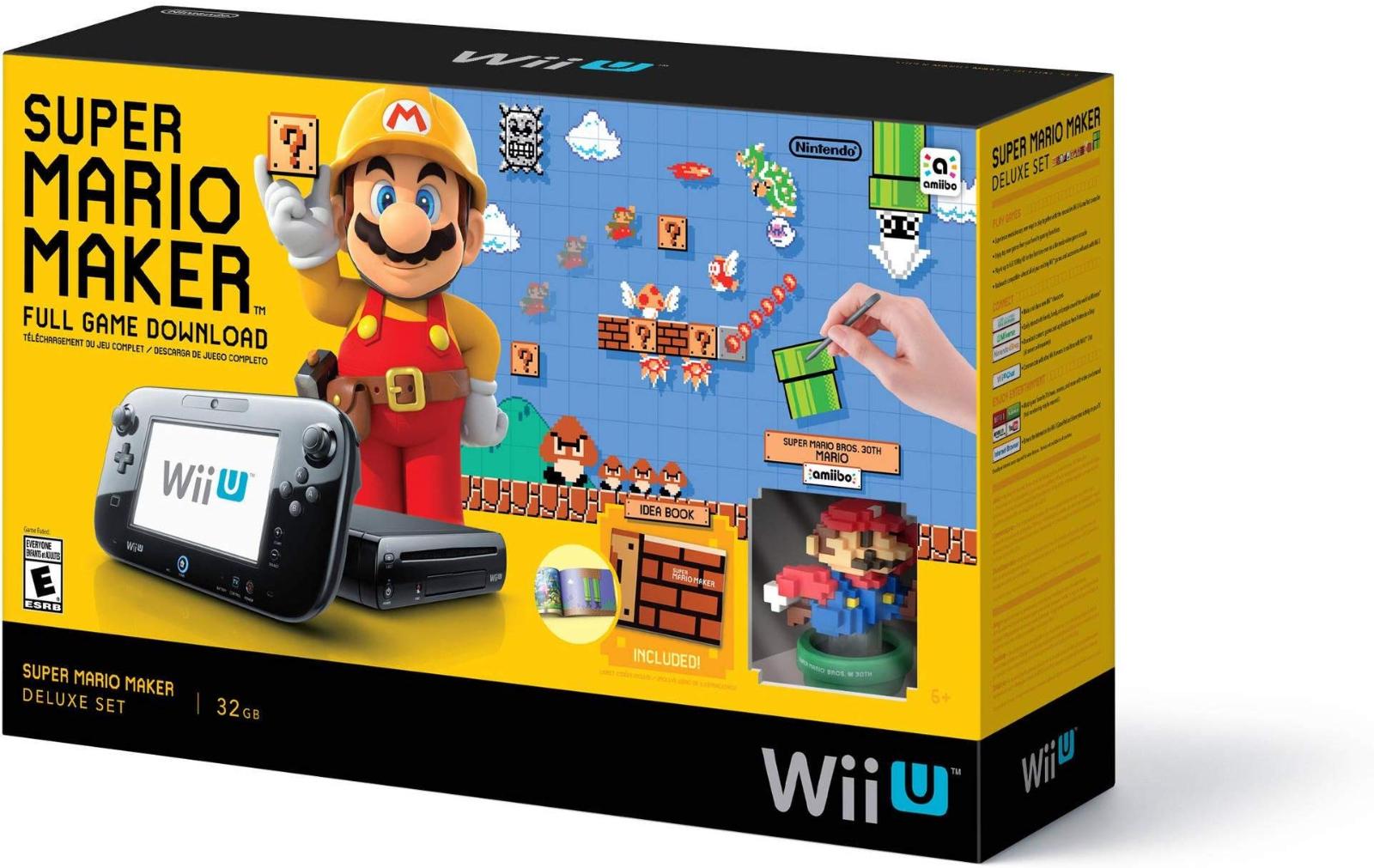 Wii U Console Deluxe: Super Mario Maker Edition - Wii U | Galactic Gamez