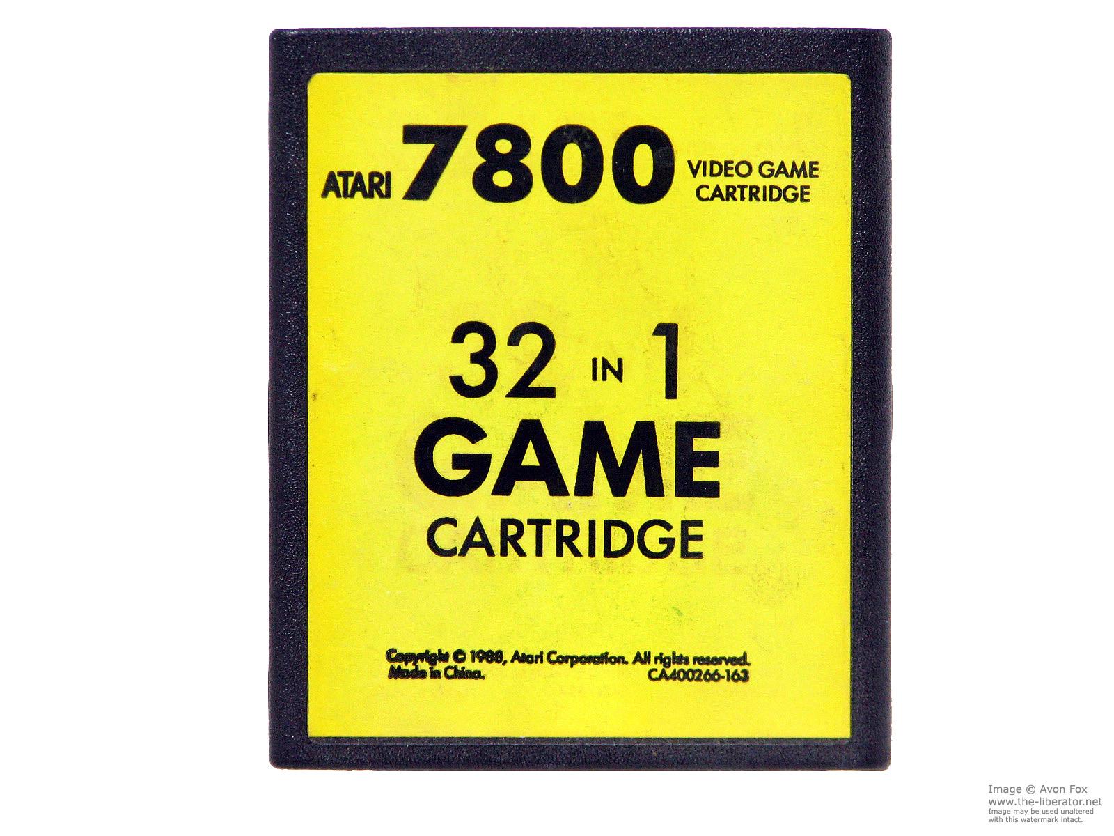 32 in 1 Game Cartridge | Galactic Gamez