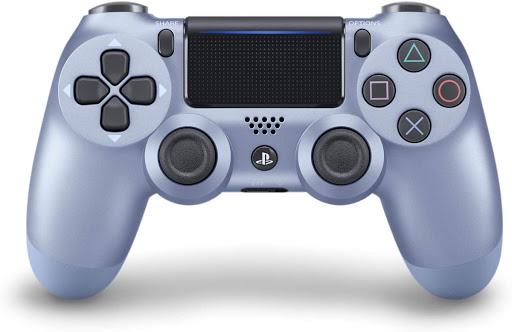 Playstation 4 Dualshock 4 Titanium Blue Controller - Playstation 4 | Galactic Gamez