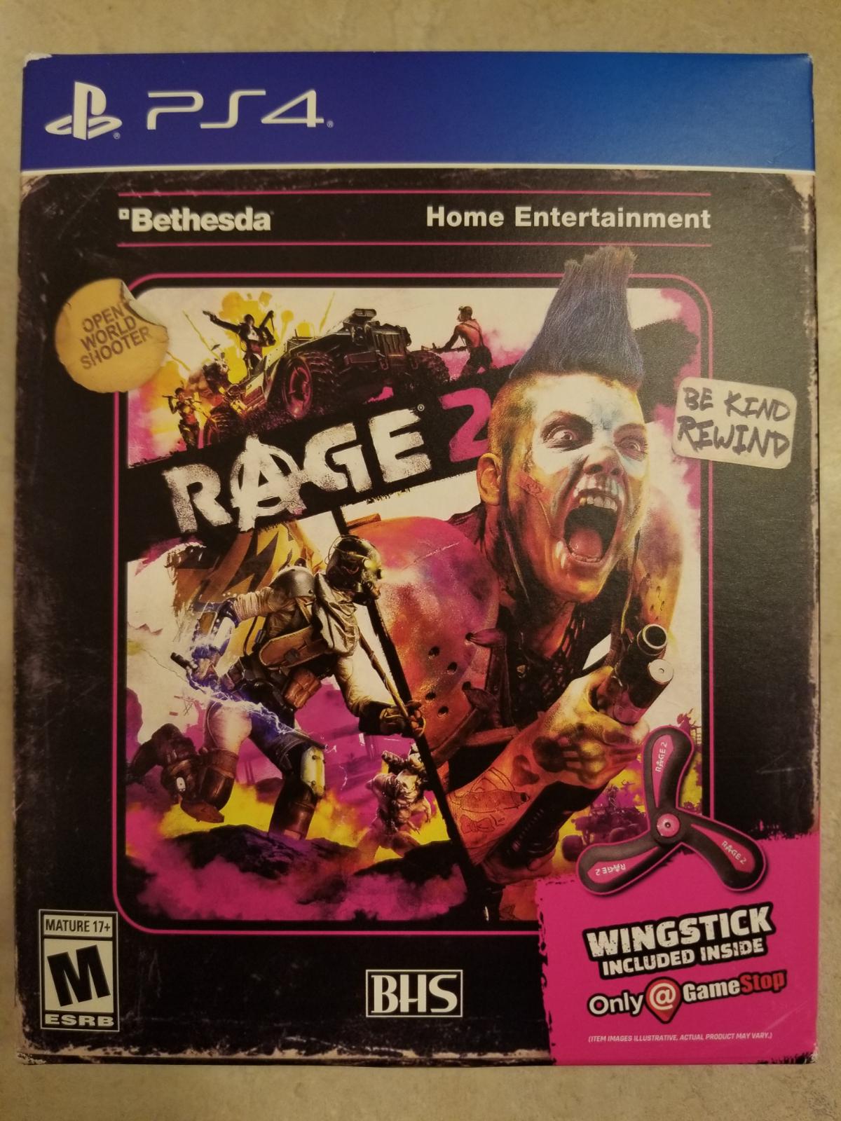 Rage 2 [Gamestop Wingstick Edition] - Playstation 4 | Galactic Gamez