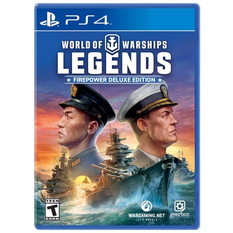 World of Warships Legends [Firepower Deluxe Edition] - Playstation 4 | Galactic Gamez