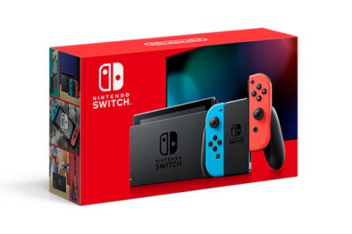 Nintendo Switch with Blue and Red Joy-con [Version 2] - Nintendo Switch | Galactic Gamez