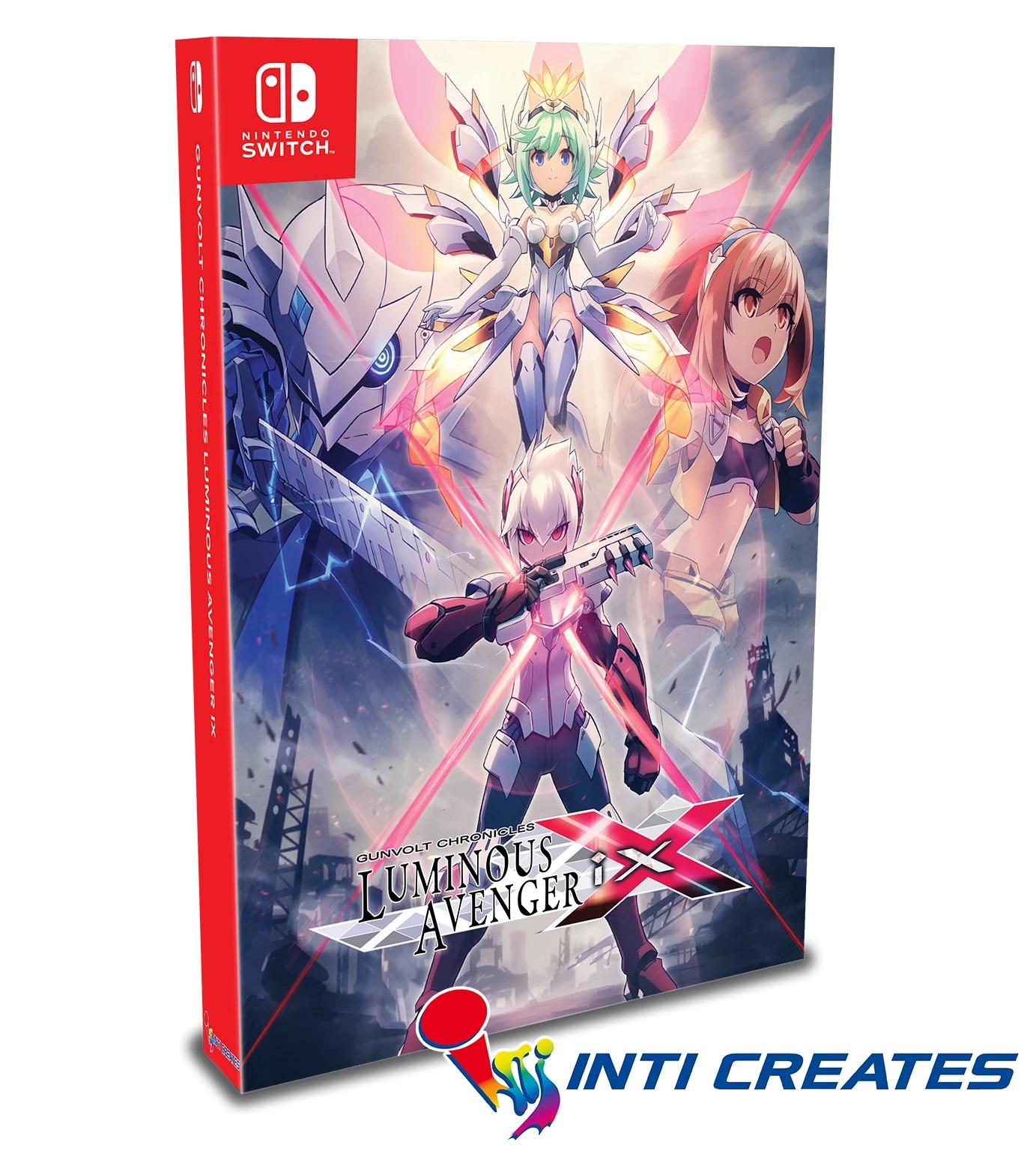 Gunvolt Chronicles Luminous Avenger IX [Collector's Edition] - Nintendo Switch | Galactic Gamez