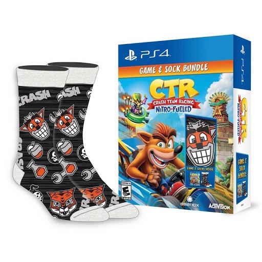 Crash Team Racing: Nitro Fueled [Sock Bundle] - Playstation 4 | Galactic Gamez