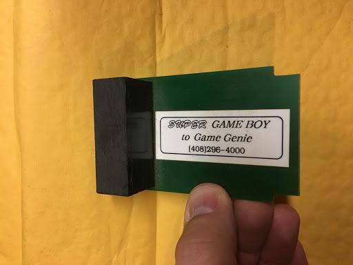 Super Gameboy to Game Genie Adapter - Super Nintendo | Galactic Gamez