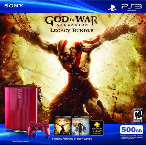 Playstation 3 500GB System God of War Ascension - Playstation 3 | Galactic Gamez