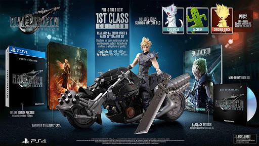 Final Fantasy VII Remake [1st Class Edition] - Playstation 4 | Galactic Gamez