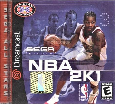 NBA 2K1 [Sega All Stars] - Sega Dreamcast | Galactic Gamez