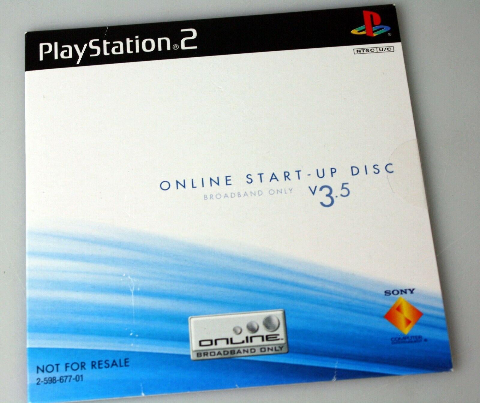Online Start-up Disc 3.5 - Playstation 2 | Galactic Gamez