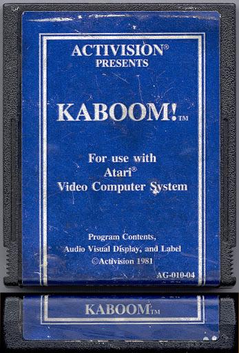Kaboom [Blue Label] - Atari 2600 | Galactic Gamez