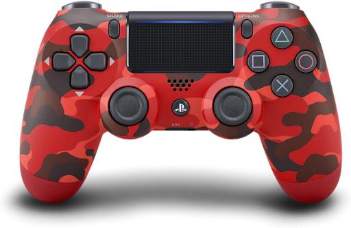 Playstation 4 Dualshock 4 Red Camo Controller - Playstation 4 | Galactic Gamez