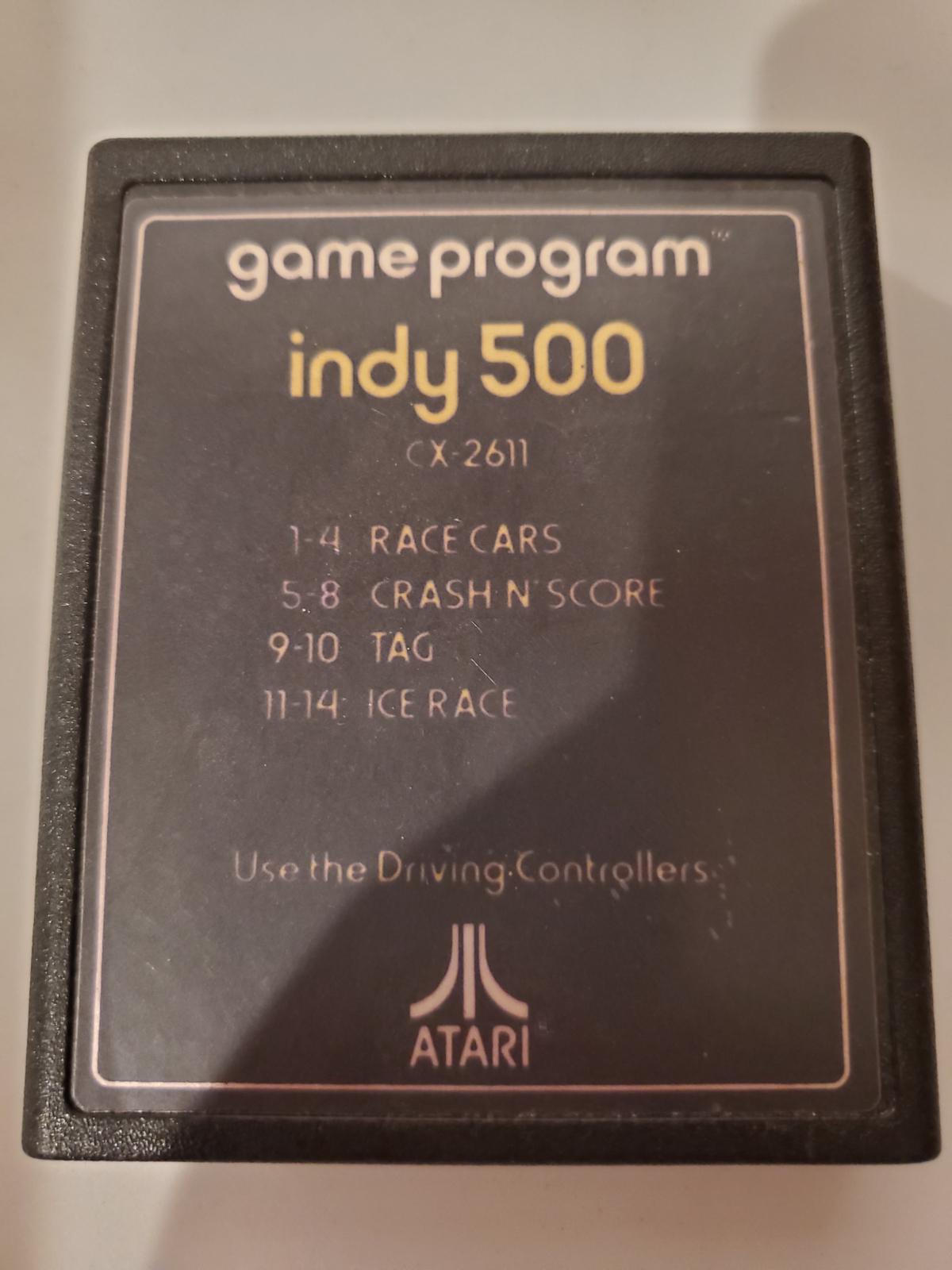 Indy 500 [Text Label] - Atari 2600 | Galactic Gamez