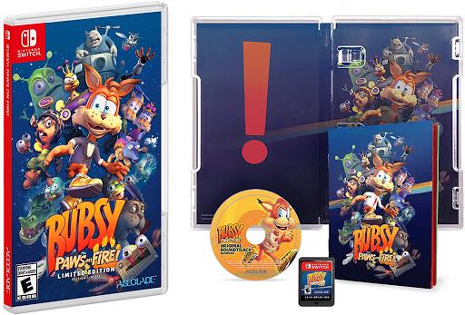 Bubsy Paws on Fire [Limited Edition] - Nintendo Switch | Galactic Gamez