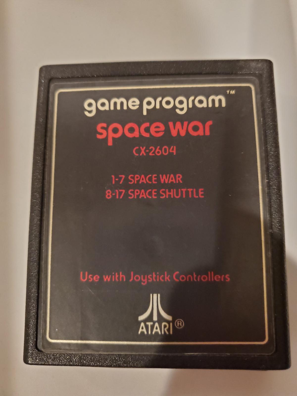 Space War [Text Label] - Atari 2600 | Galactic Gamez