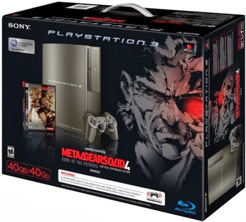 Metal Gear Solid 4 Gray Kojima Bundle - Playstation 3 | Galactic Gamez
