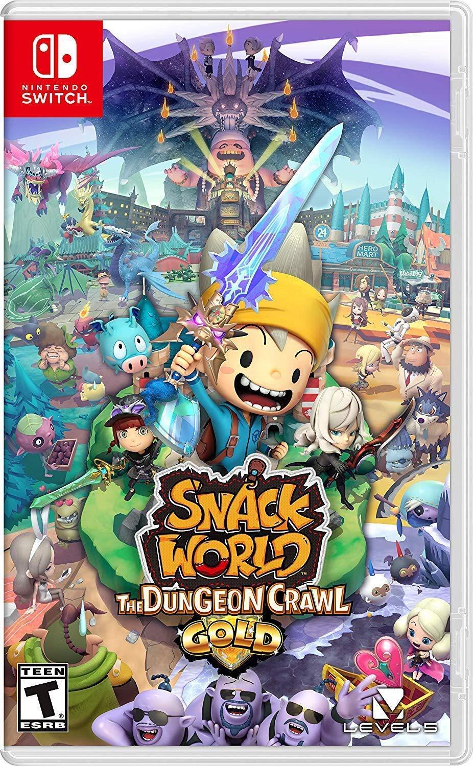 Snack World: The Dungeon Crawl Gold - Nintendo Switch | Galactic Gamez