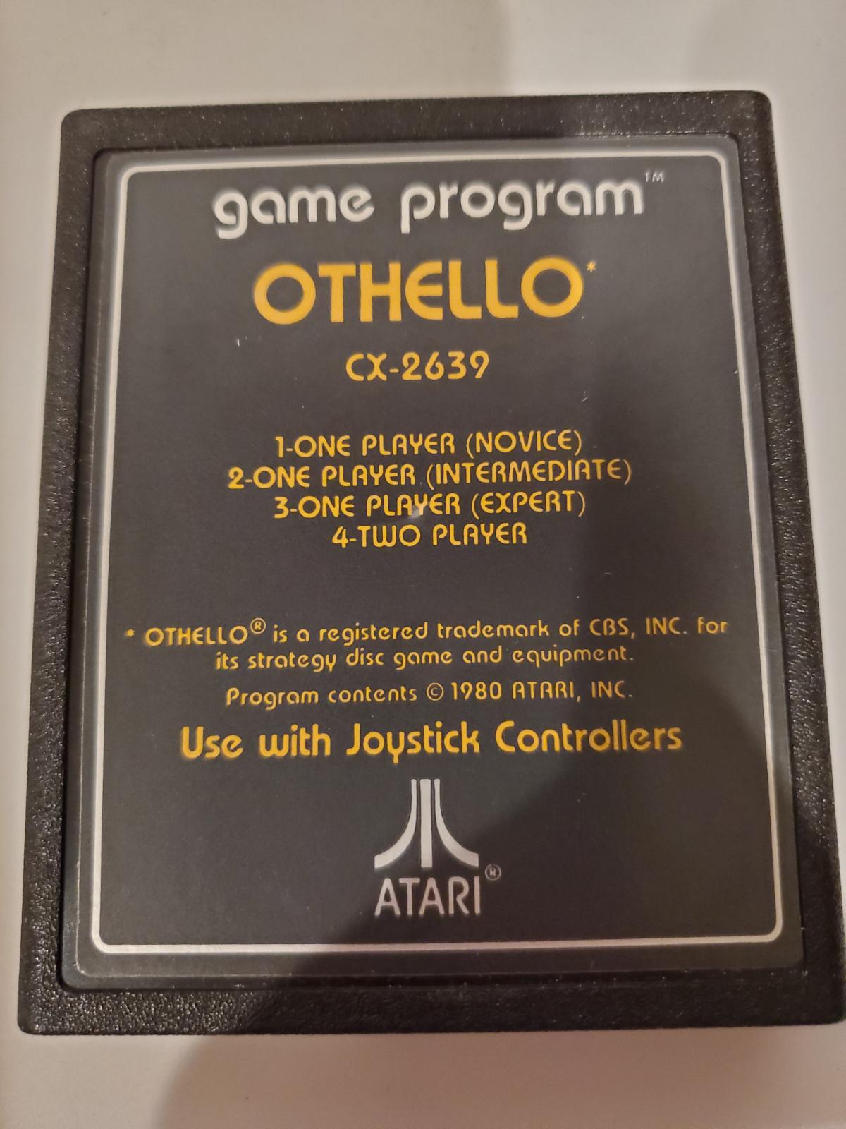 Othello [Text Label] - Atari 2600 | Galactic Gamez