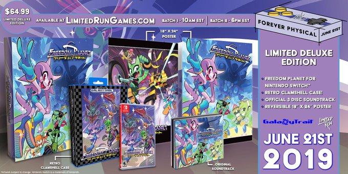 Freedom Planet [Deluxe Edition] - Nintendo Switch | Galactic Gamez